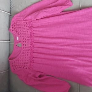 3/4 sleeve girls top